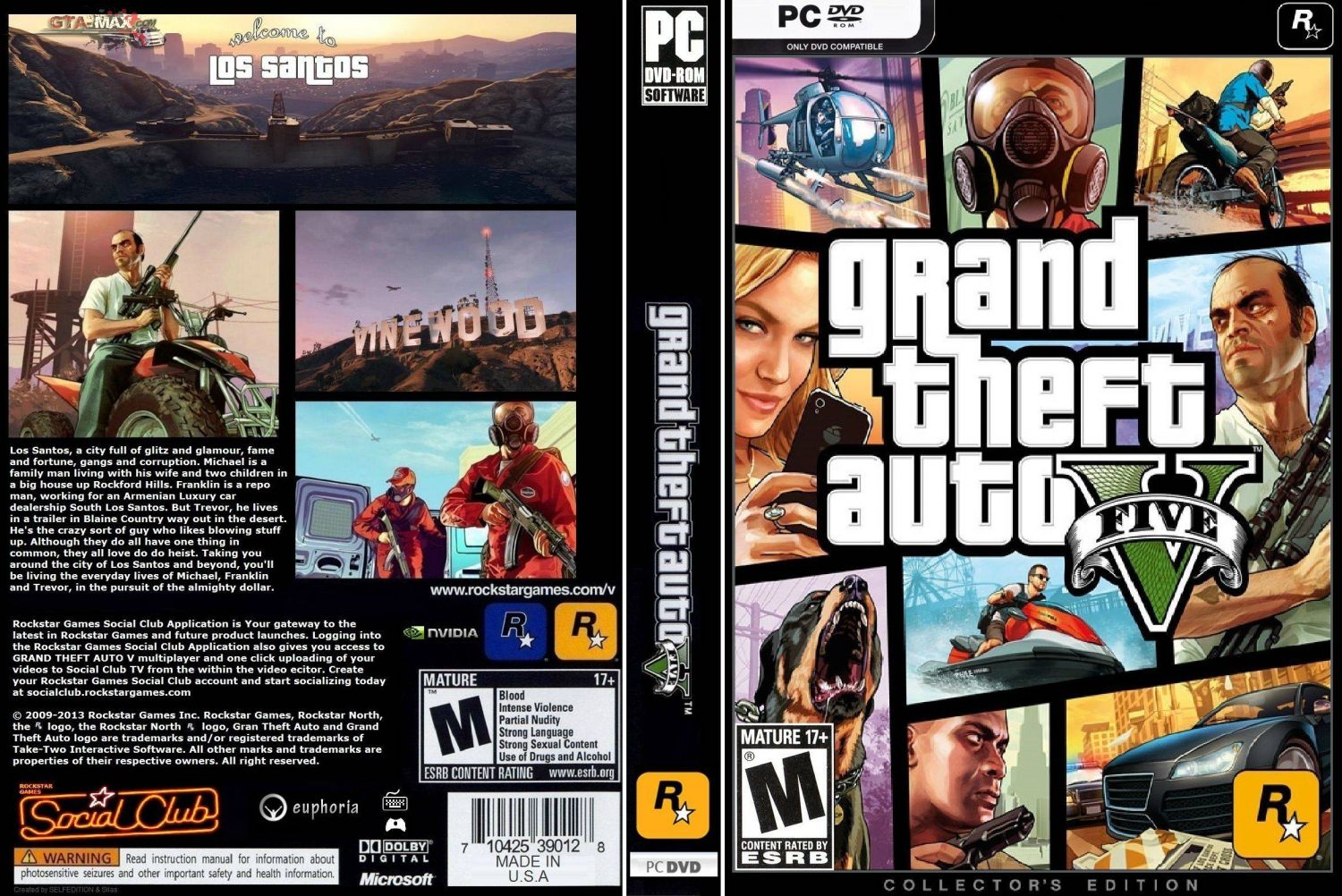 Скачать ГТА 5 / GTA 5 / Grand Theft Auto 5 (2015) (скачать через торрент)