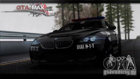 BMW M6 Coupe Redview Police