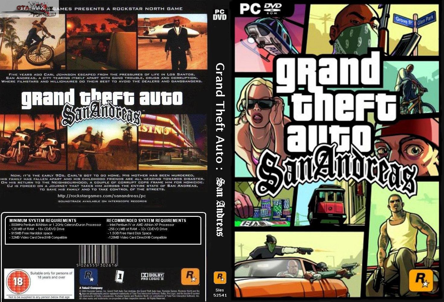 Скачать торрент GTA San Andreas, русская версия
