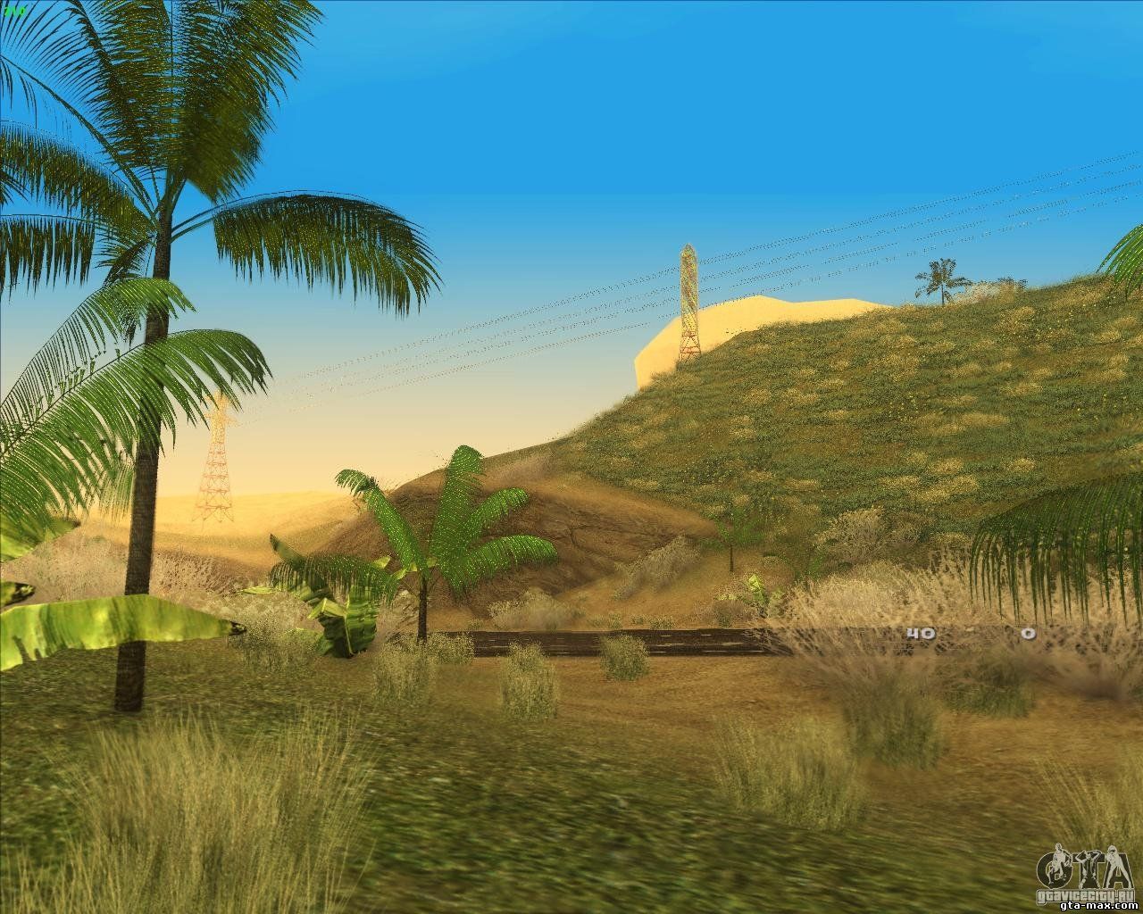 Новая растительность для GTA San Andreas - Project Oblivion