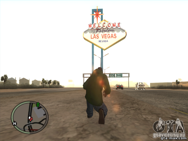 Надпись Welcome to Las Vegas для GTA San Andreas