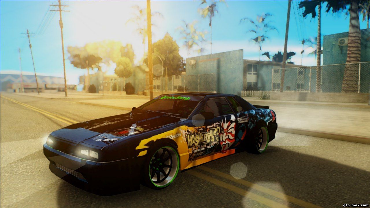 Релиз японского винила для Elegy в GTA San Andreas