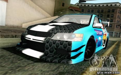 Mitsubishi Lancer Evolution IX для GTA San Andreas.