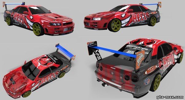 Nissan Skyline R34 HELL DT
