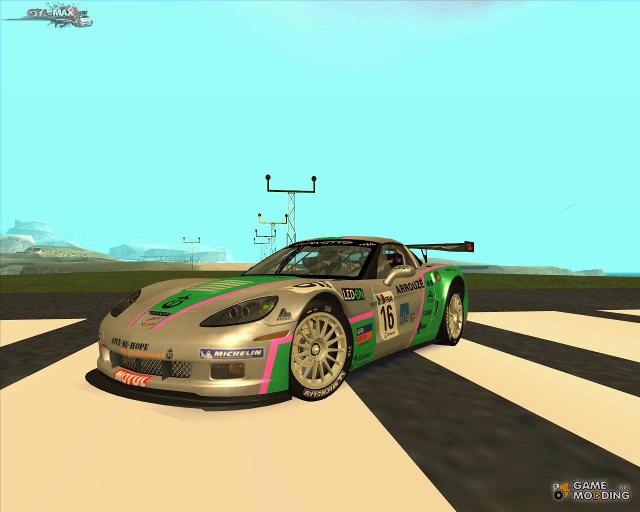 Chevrolet Corvette C6 Z06R GT3 v1.0.1 для GTA San Andreas