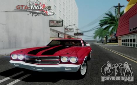 Chevrolet Chevelle SS 454 1970 для GTA San Andreas