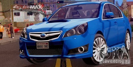 Subaru Legacy B4 2010 для GTA San Andreas