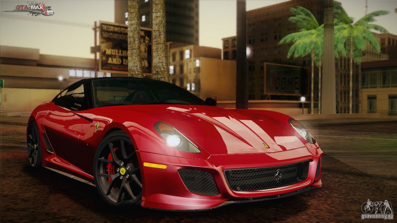 Ferrari 599 GTO 2011 для GTA San Andreas