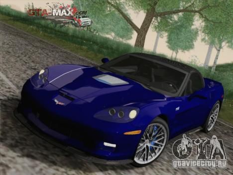 Chevrolet Corvette ZR1 для GTA SA