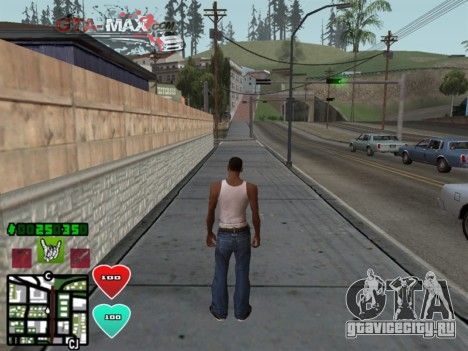 C-HUD Classic v4.1 для GTA San Andreas
