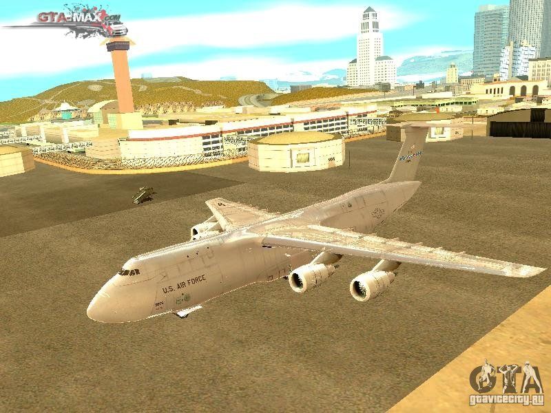Lockheed C-5M Galaxy для GTA San Andreas