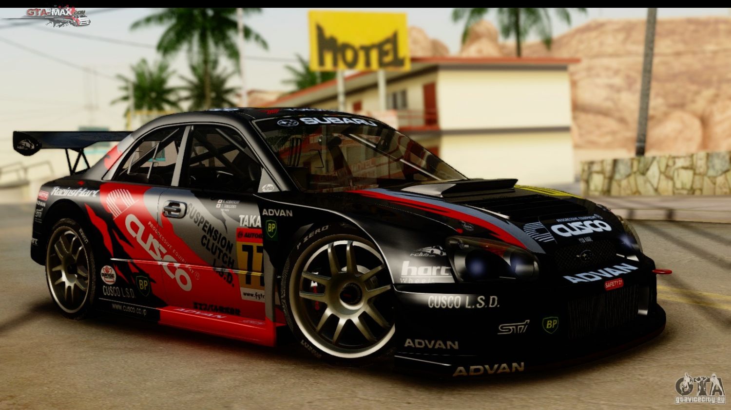 Subaru Impreza WRX STI 2003 JGTC для GTA San Andreas