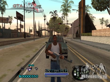 CLEO HUD SWAGG для GTA San Andreas
