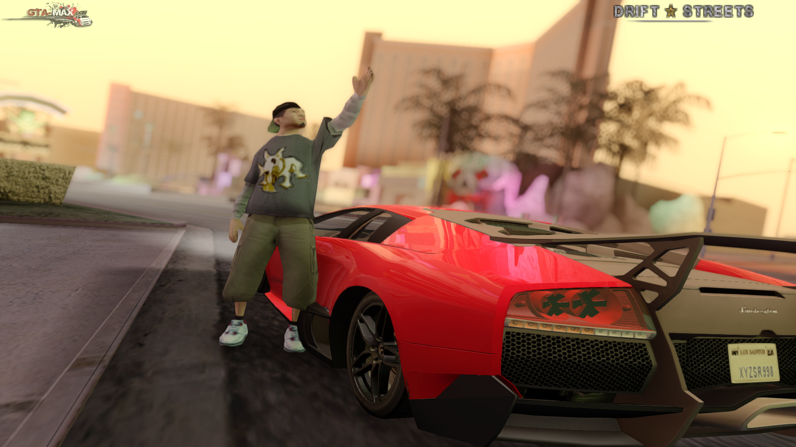 Скачать Selfie мод (cleo скрипт) для GTA San Andreas