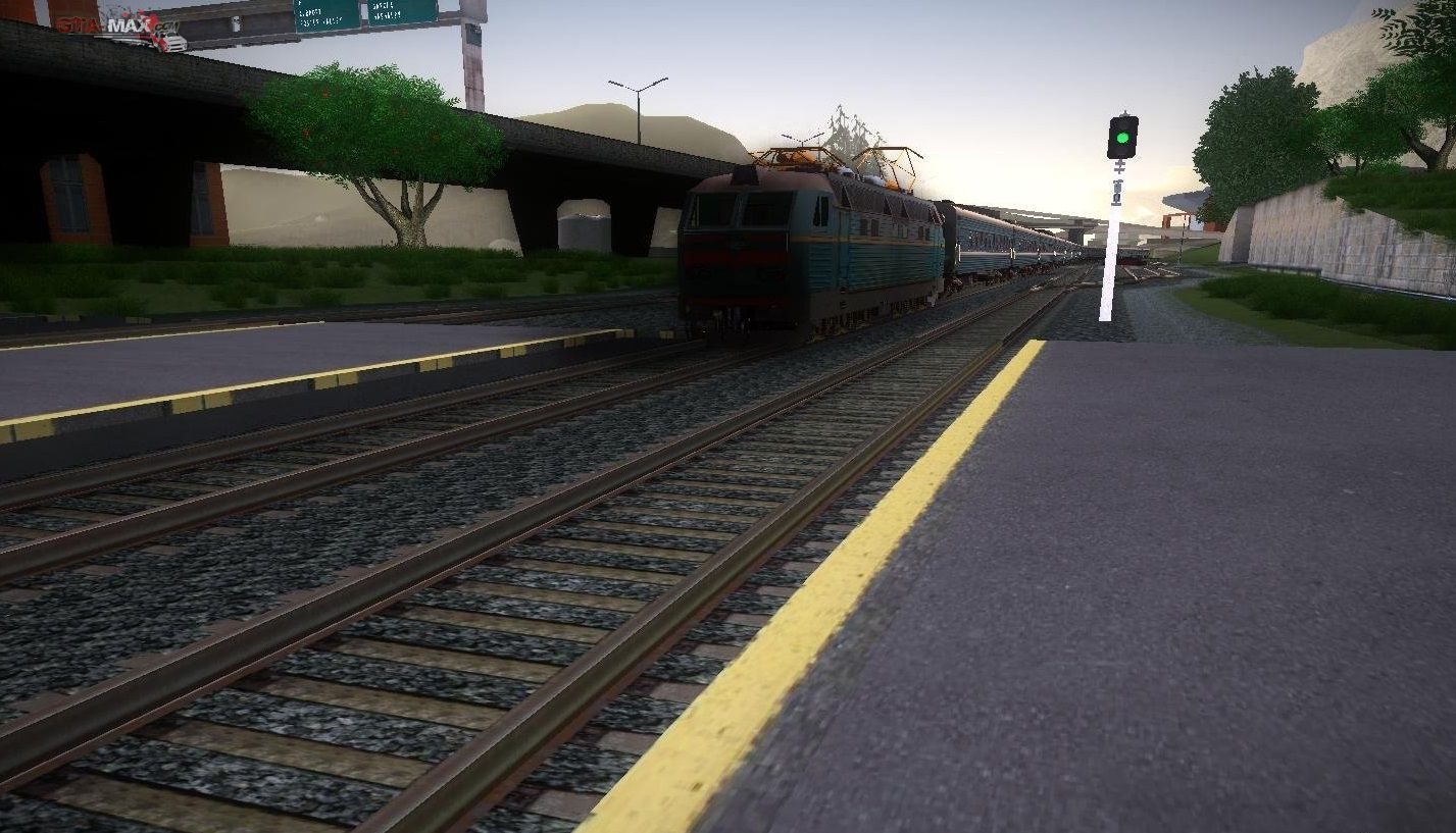 HD Рельсы v2.0 для GTA San Andreas