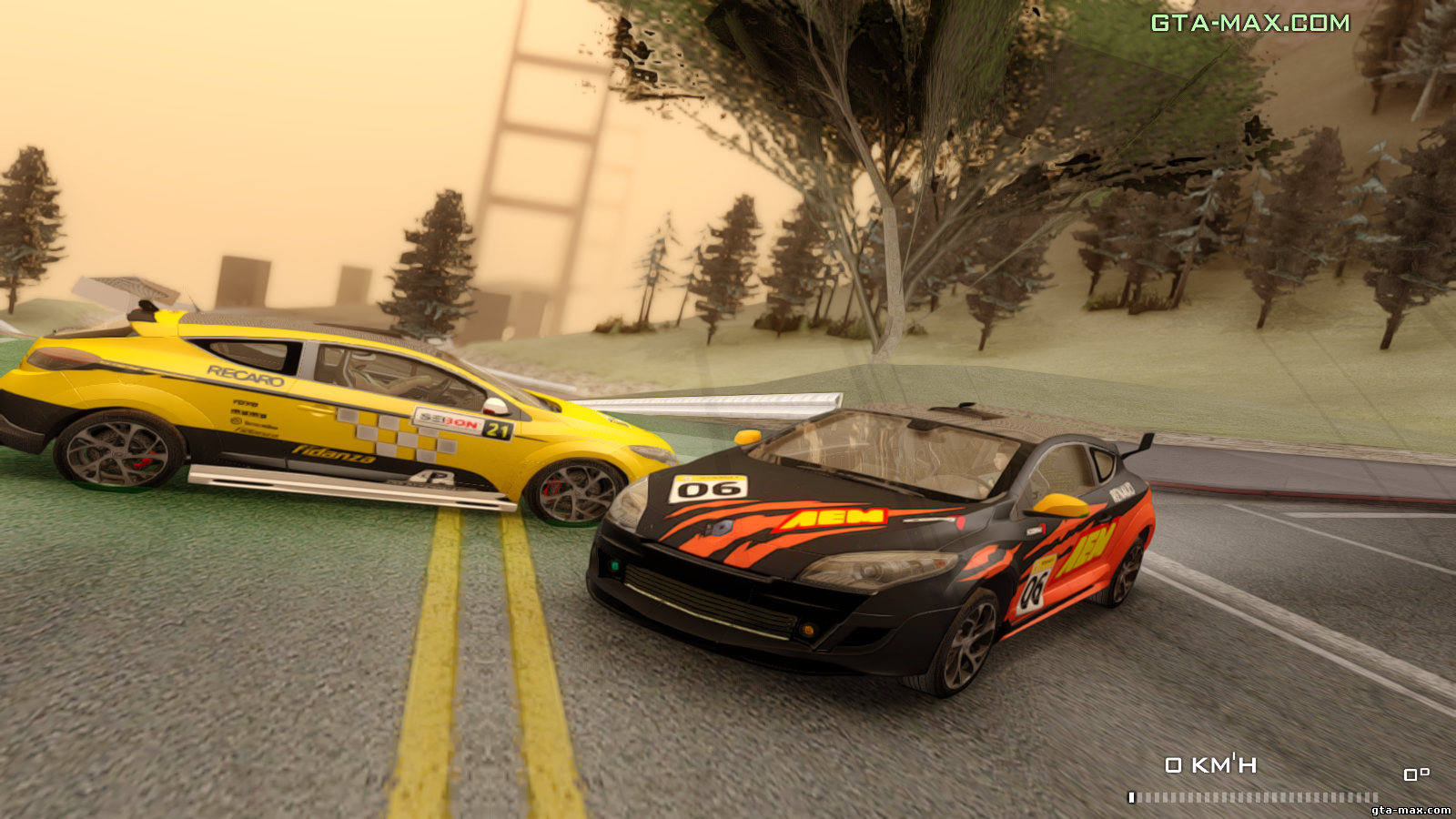 Renault Megane RS Tunable для GTA San Andreas
