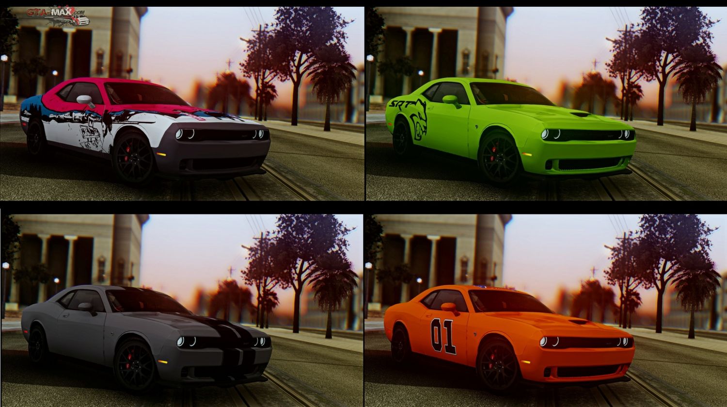 2015 Dodge Challenger SRT Hellcat - GTA San Andreas