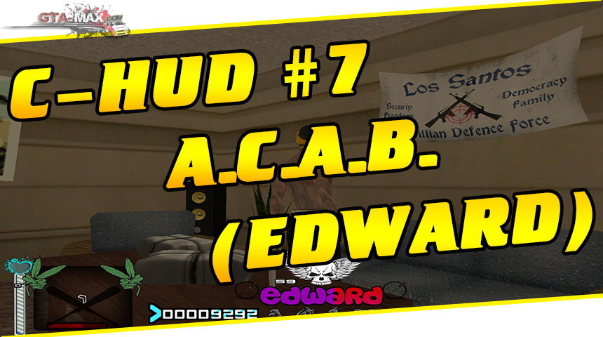C-HUD A.C.A.B. (EDWARD) для GTA San Andreas