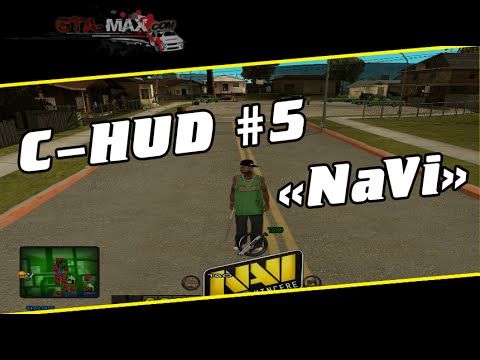 C-HUD "NaVi" для GTA San Andreas