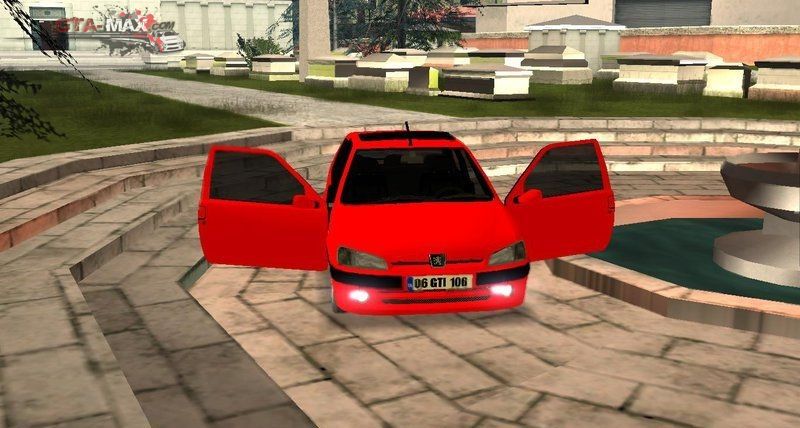 Peugeot 106 GTI Stock для GTA SA
