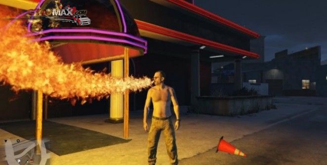 Огнедышащий протагонист для GTA 5