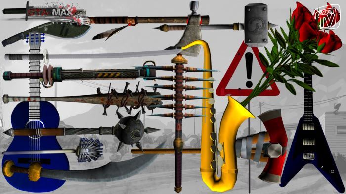 Alternative Weapons — Альтернативное оружие для GTA 5