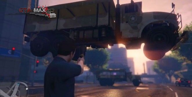 Gravity Gun — Гравитационная пушка для GTA 5