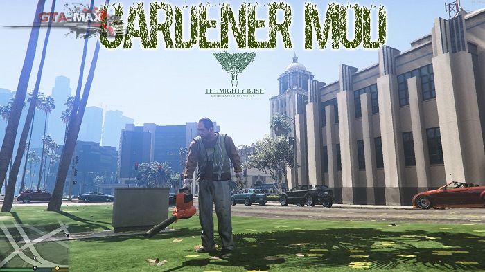 Gardener Mod — Симулятор садовника для GTA 5