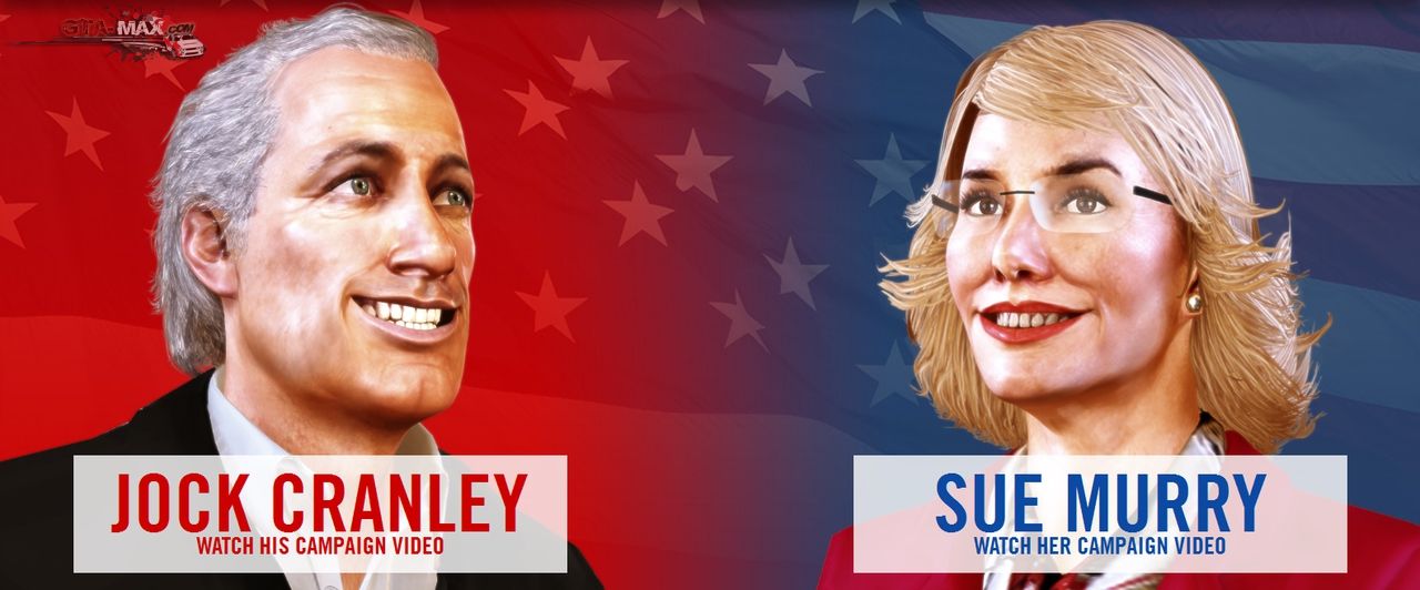 Пасхалки о Хиллари Клинтон и Дональде Трампе в GTA 5